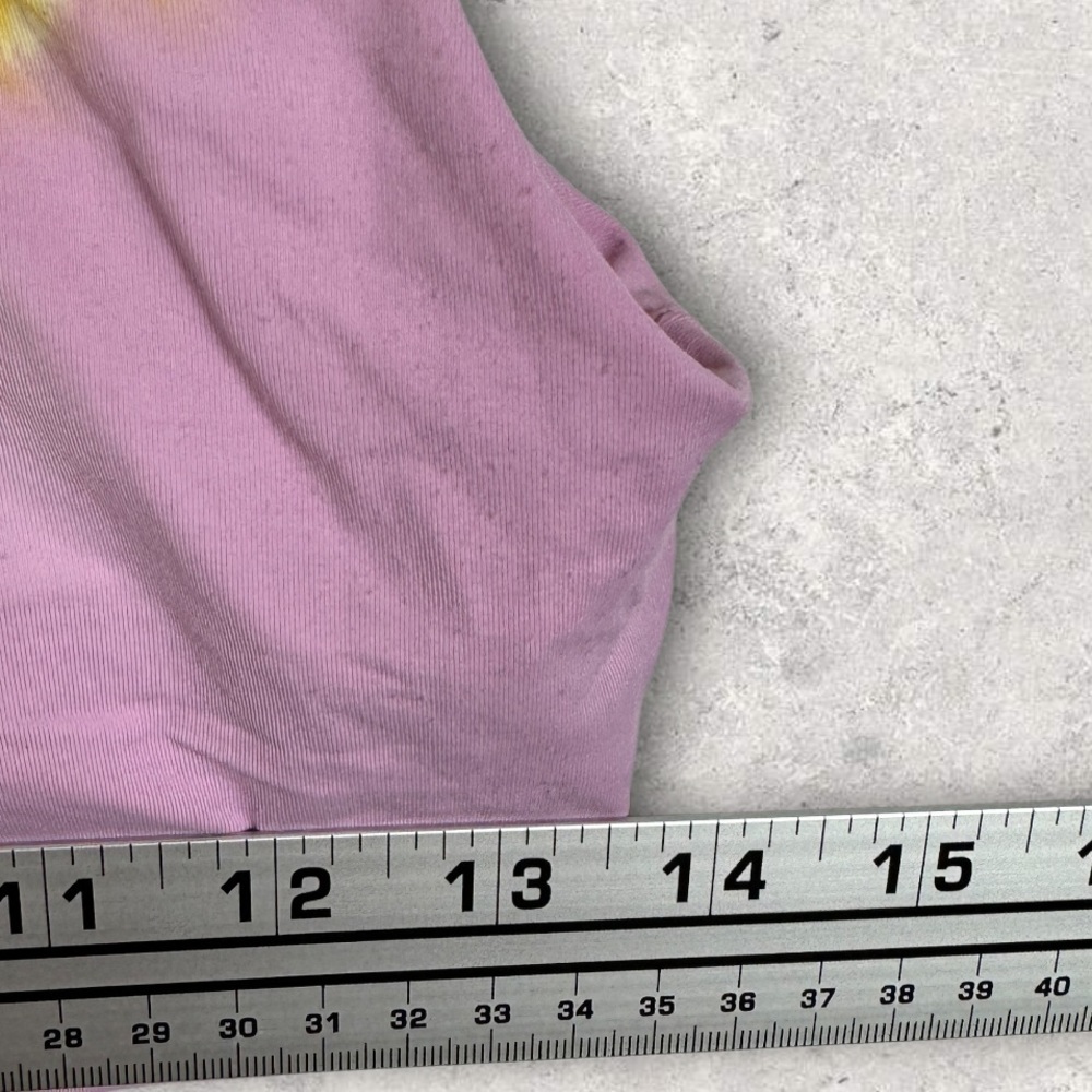 NEW Anthropologie L*Space Lizzie Tie‎ Dye Bikini Top Size XL Groovy Square Neck - Picture 9 of 10